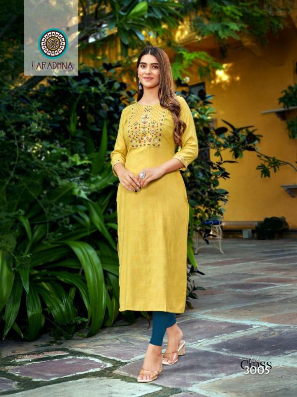 Aradhna Fashion Class Vol 3 Regular Wear Rayon Kurti